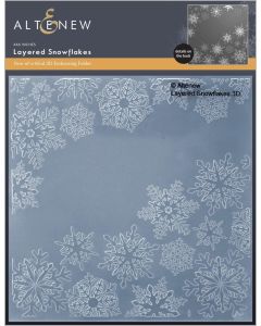 Altenew - 3D Embossing Folder - Layered Snowflakes